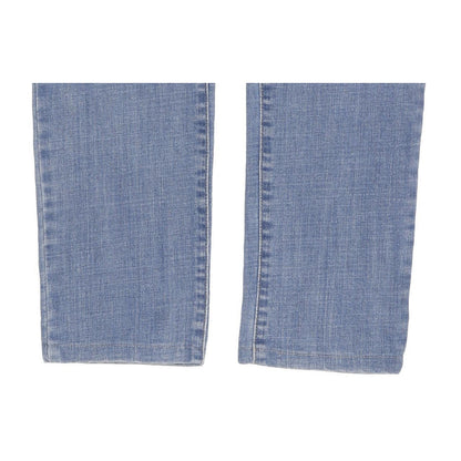Levi's Slimming Women Blue Straight Slim Stretch Jeans W27 L29
