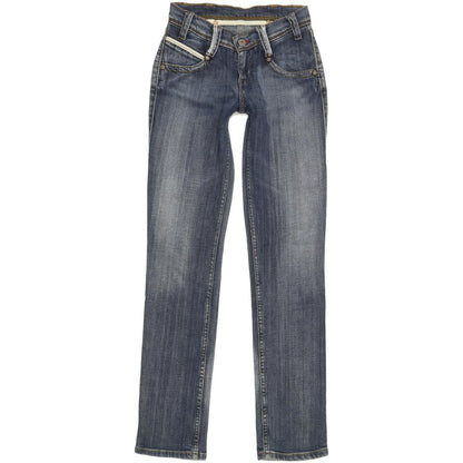 Levi's Women Blue Straight Slim Stretch Jeans W25 L31