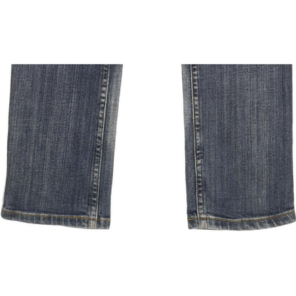 Levi's Women Blue Straight Slim Stretch Jeans W25 L31