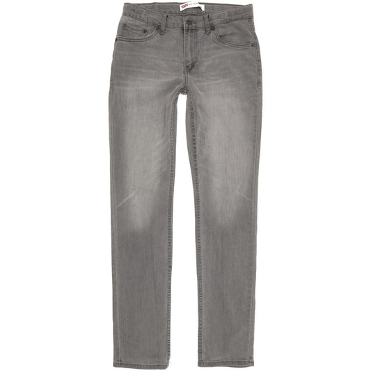 Levi's 512 Kids Grey Tapered Slim Stretch Jeans W26 L31