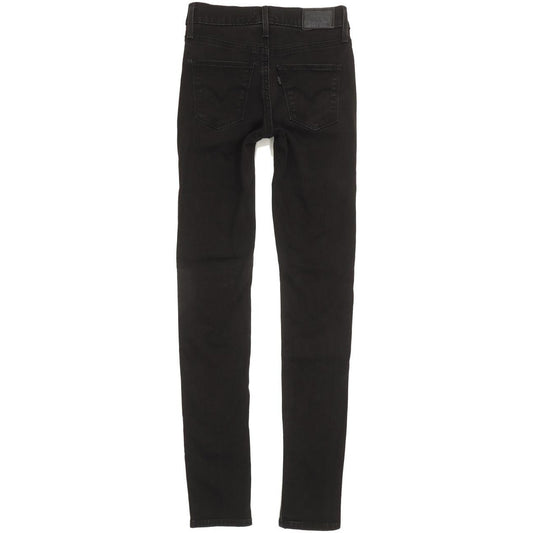 Levi's Slimming Women Black Skinny Slim Jeans W25 L31