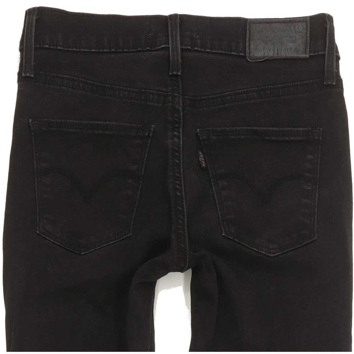 Levi's Slimming Women Black Skinny Slim Jeans W25 L31