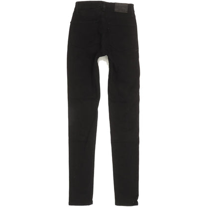 Levi's 721 Women Black Skinny Slim Stretch Jeans W25 L30