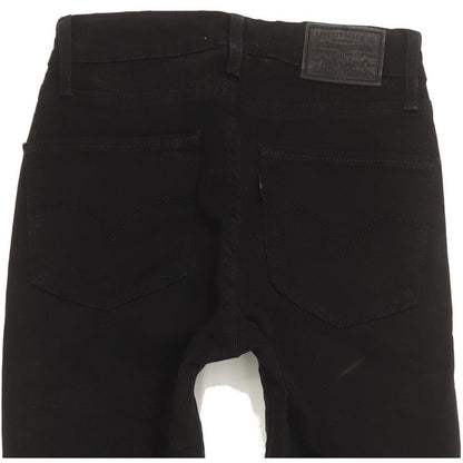 Levi's 721 Women Black Skinny Slim Stretch Jeans W25 L30