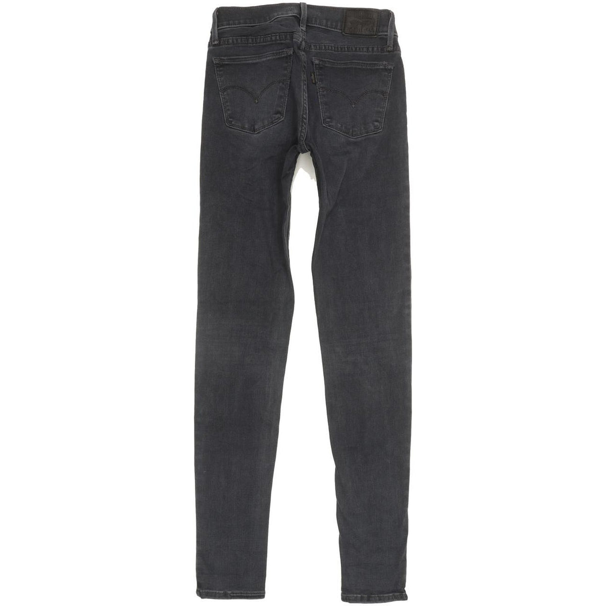 Levi's 710 Super Women Charcoal Skinny Slim Stretch Jeans W25 L30