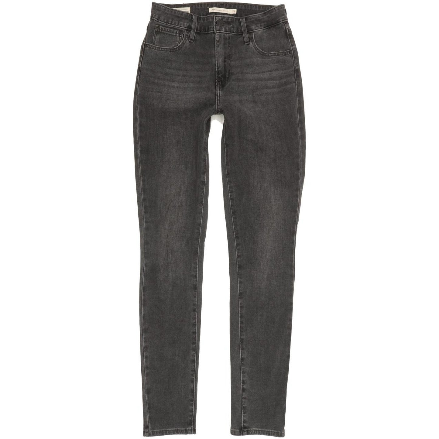 Levi's 721 Women Charcoal Skinny Slim Stretch Jeans W26 L30