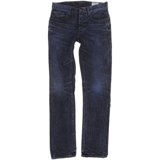 G-Star 3301 Men Blue Straight Slim Jeans W32 L34