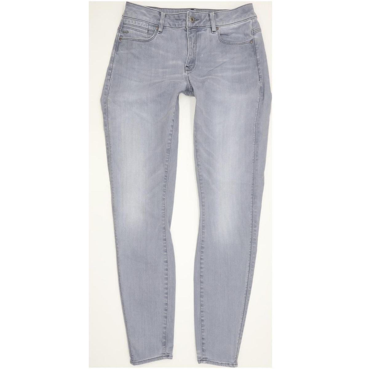 G-Star Shape Women Grey Skinny Slim Stretch Jeans W31 L31