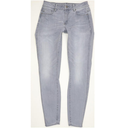 G-Star Shape Women Grey Skinny Slim Stretch Jeans W31 L31