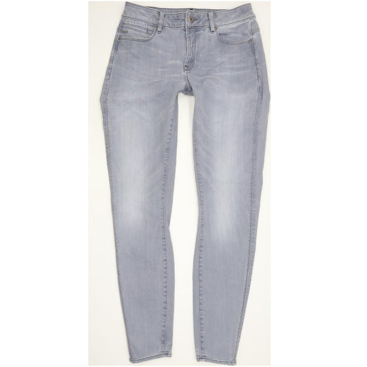 G-Star Shape Women Grey Skinny Slim Stretch Jeans W31 L31
