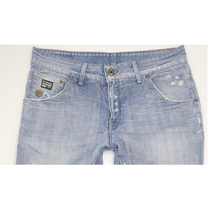 G-Star Arc Women Blue Tapered Loose Jeans W33 L34