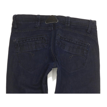 G-Star Speed Women Navy Straight Slim Stretch Jeans W28 L33