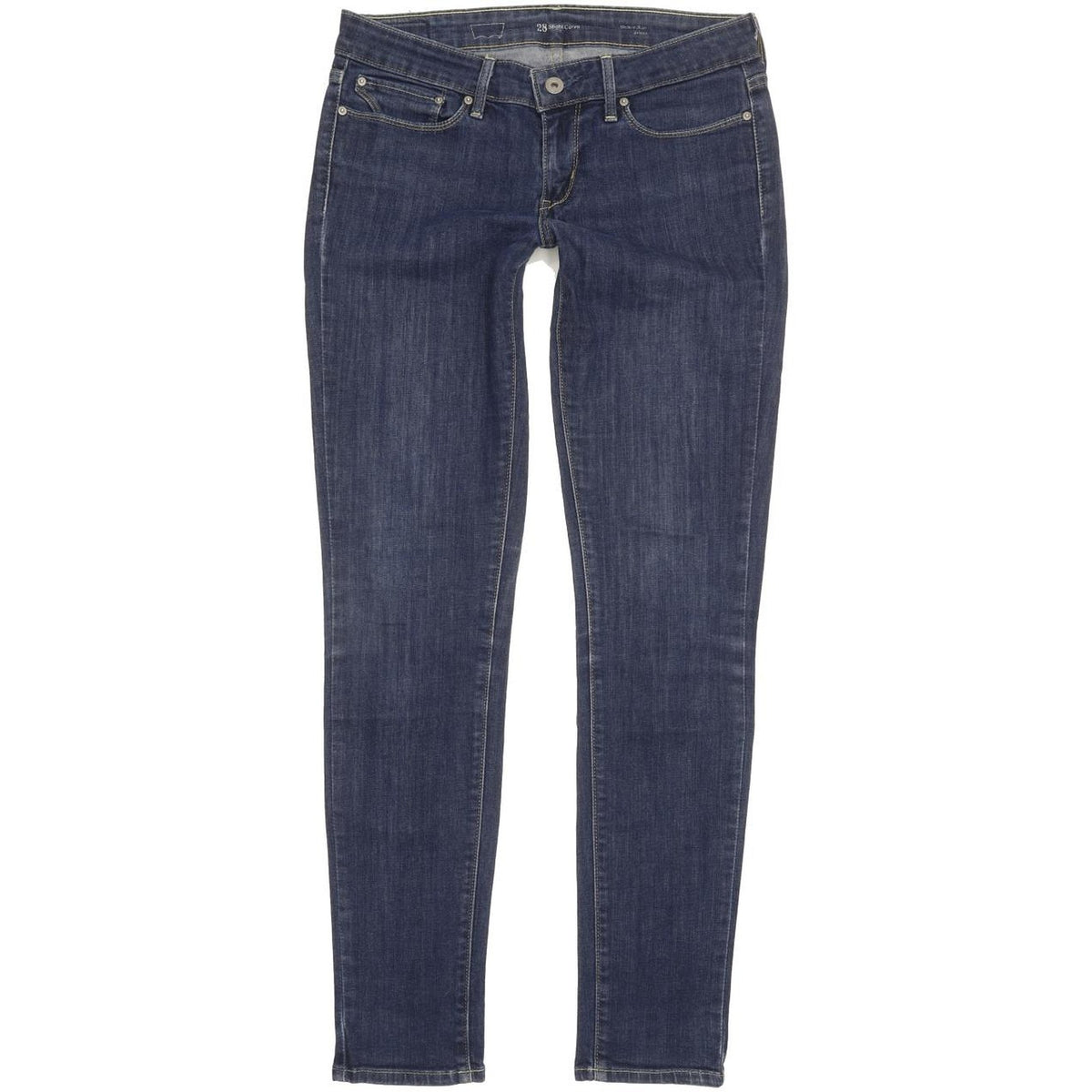 Levi's Slight Curve Women Blue Skinny Slim Stretch Jeans W28 L31