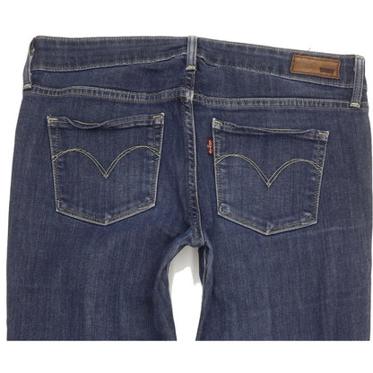 Levi's Slight Curve Women Blue Skinny Slim Stretch Jeans W28 L31
