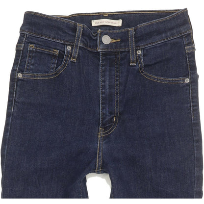 Levi's Mile Blue Skinny Slim Stretch Jeans High Waisted W26 L31