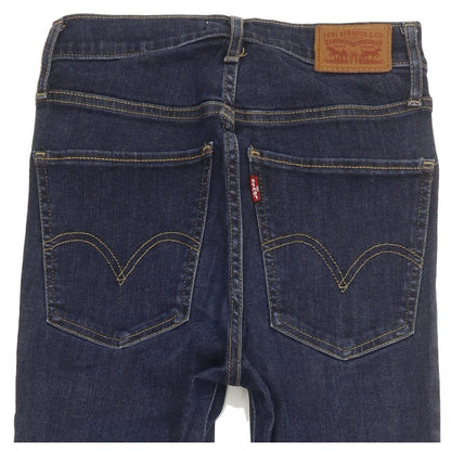Levi's Mile Blue Skinny Slim Stretch Jeans High Waisted W26 L31