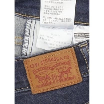 Levi's Mile Blue Skinny Slim Stretch Jeans High Waisted W26 L31