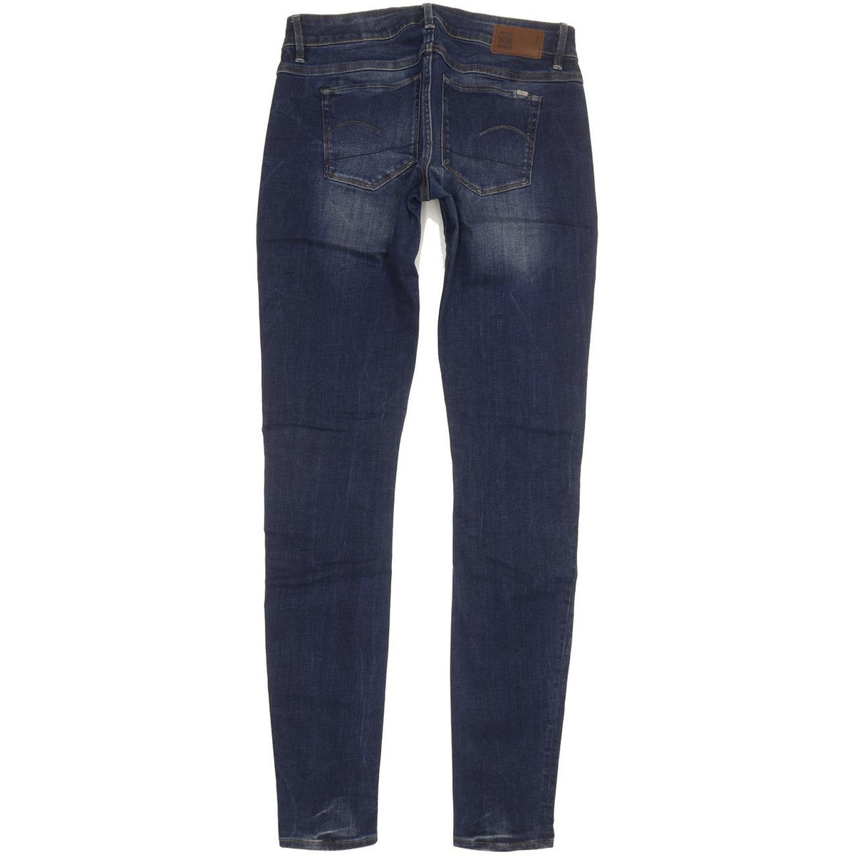 G-Star 3301 Low Women Blue Skinny Slim Stretch Jeans W29 L33