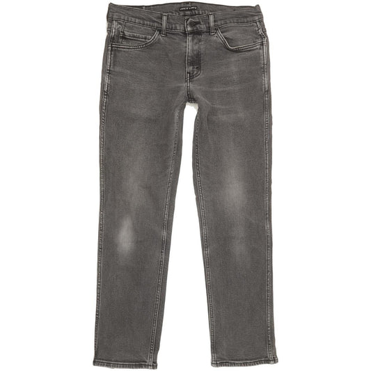 Levi's Line 8 Men Grey Straight Slim Stretch Jeans W32 L29