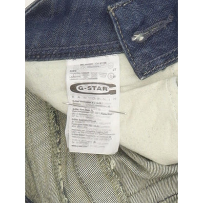 G-Star Royce Police Women Blue Skinny Slim Stretch Jeans W27 L33