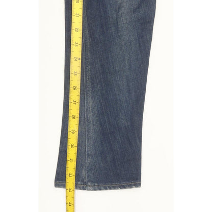 G-Star Royce Police Women Blue Skinny Slim Stretch Jeans W27 L33