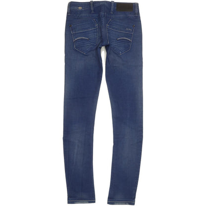 G-Star Austin Women Blue Skinny Slim Stretch Jeans W29 L34