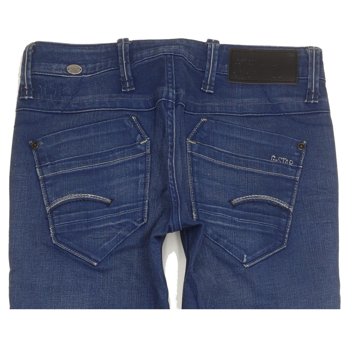 G-Star Austin Women Blue Skinny Slim Stretch Jeans W29 L34