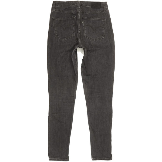 Levi's 721 Women Charcoal Skinny Slim Stretch Jeans W28 L30