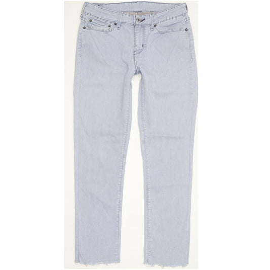 Levi's Women Blue Straight Slim Stretch Jeans W27 L27