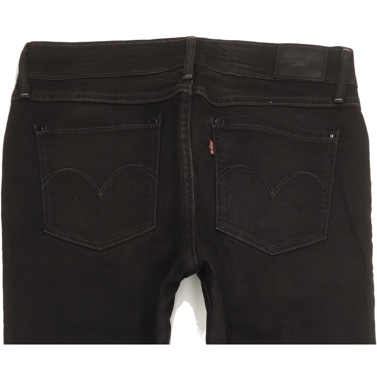 Levi's Demi Curve Women Black Skinny Slim Stretch Jeans W29 L31