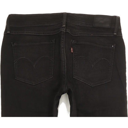 Levi's Demi Curve Women Black Skinny Slim Stretch Jeans W29 L31