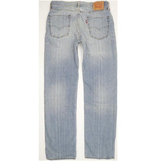 Levi's 751 Men Blue Straight Regular Jeans W34 L34