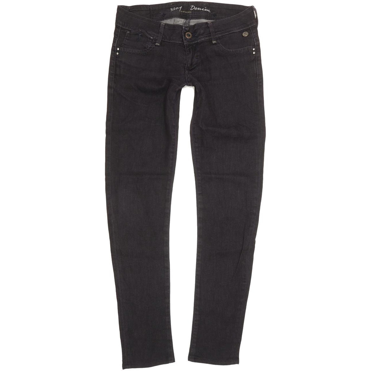 G-Star Royce Women Blue Skinny Slim Stretch Jeans W27 L31