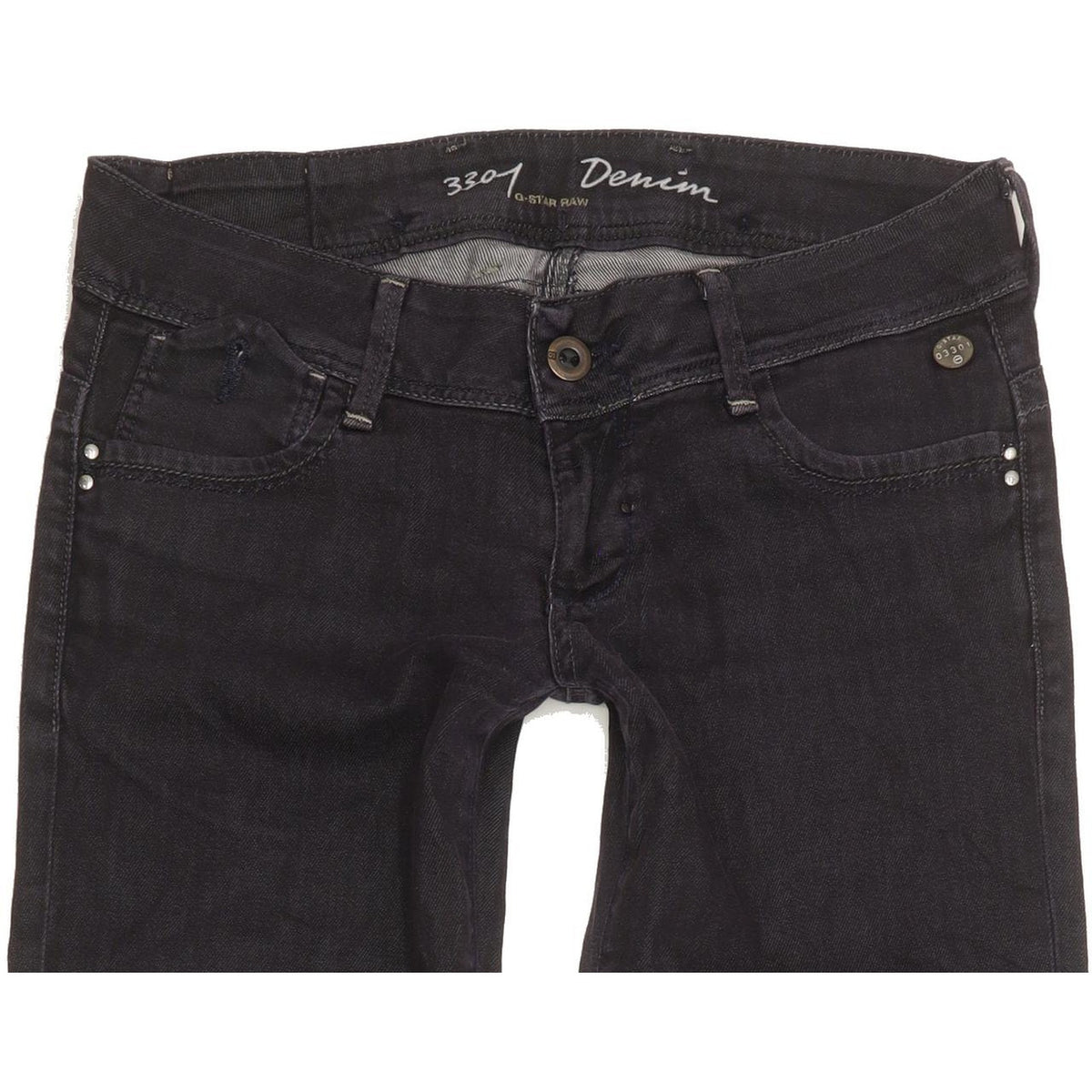 G-Star Royce Women Blue Skinny Slim Stretch Jeans W27 L31