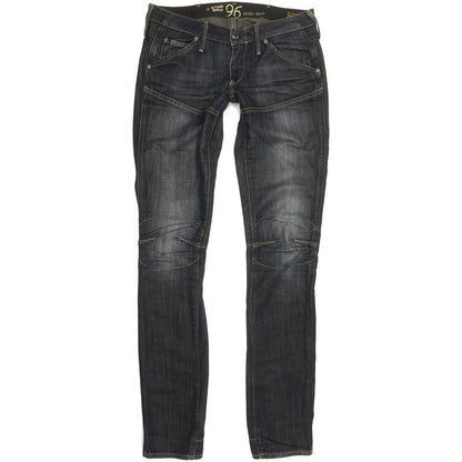 G-Star Elwood Heritage Women Blue Tapered Slim Jeans W27 L33