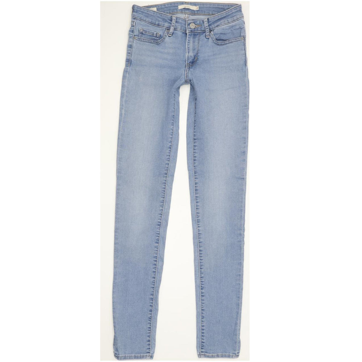 Levi's 711 Women Blue Skinny Slim Stretch Jeans W26 L32