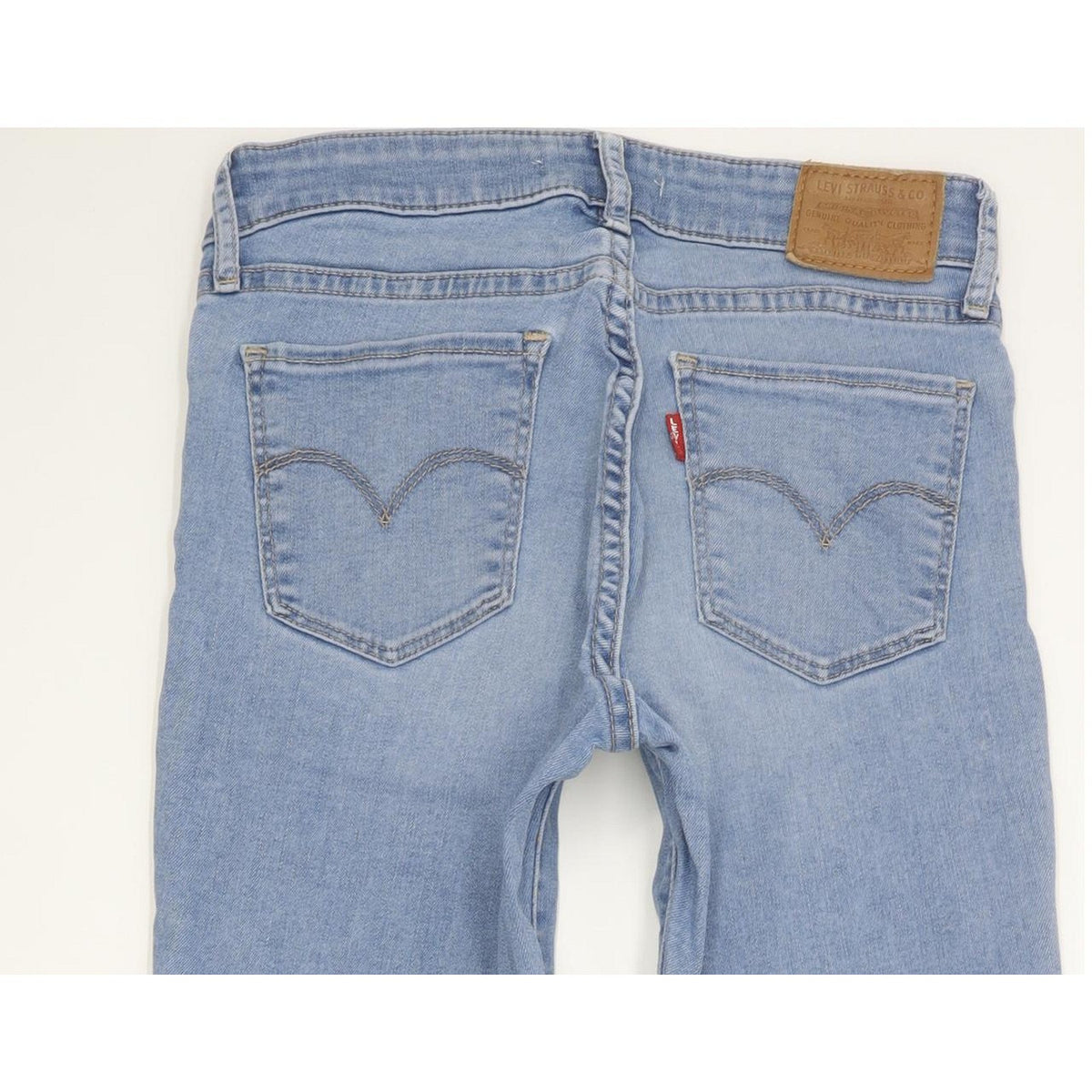 Levi's 711 Women Blue Skinny Slim Stretch Jeans W26 L32