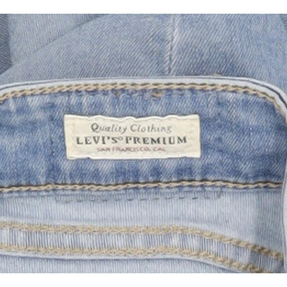 Levi's 711 Women Blue Skinny Slim Stretch Jeans W26 L32