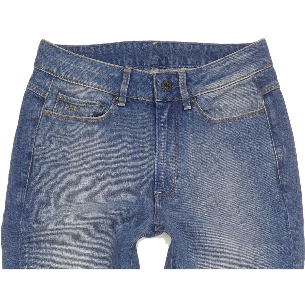 G-Star 3301 90's Women Blue Tapered Slim Jeans W26 L28