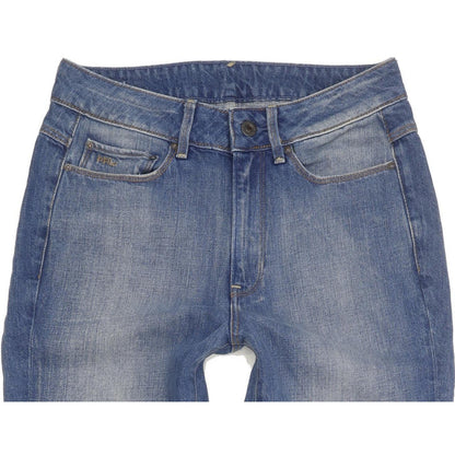 G-Star 3301 90's Women Blue Tapered Slim Jeans W26 L28