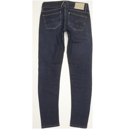 G-Star Lynn Women Blue Skinny Slim Stretch Jeans W29 L30