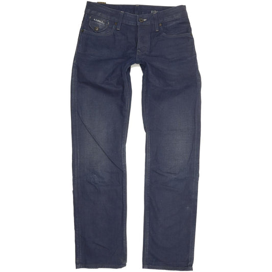 G-Star Morris Low Men Blue Straight Slim Jeans W29 L32