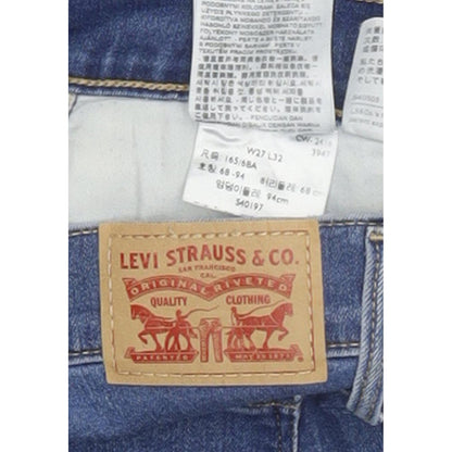 Levi's 311 Shaping Women Blue Skinny Slim Jeans W27 L30