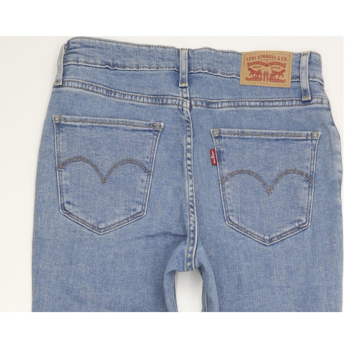 Levi's 721 Women Blue Skinny Slim Stretch Jeans W27 L29