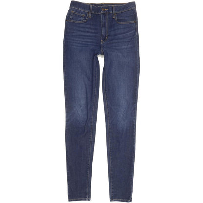 Levi's Mile Blue Skinny Slim Stretch Jeans High Waisted W29 L32