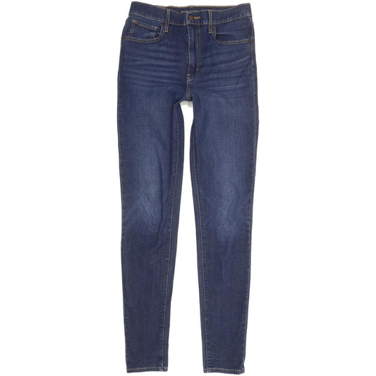 Levi's Mile Blue Skinny Slim Stretch Jeans High Waisted W29 L32
