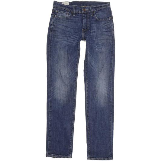 Levi's 511 Women Blue Straight Slim Stretch Jeans W29 L31
