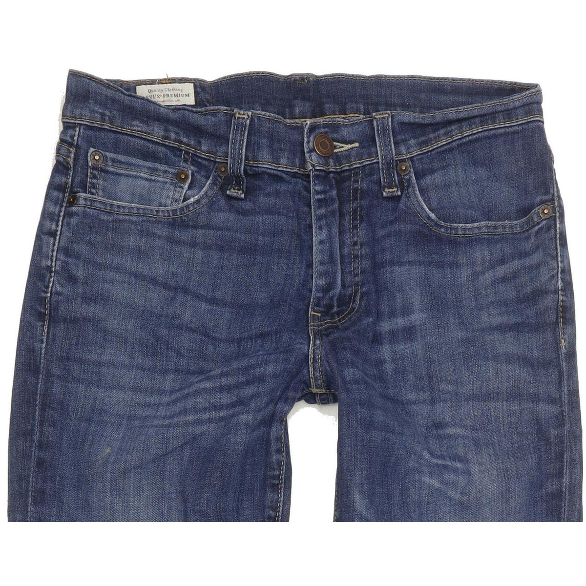 Levi's 511 Women Blue Straight Slim Stretch Jeans W29 L31