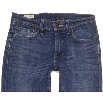 Levi's 511 Women Blue Straight Slim Stretch Jeans W29 L31