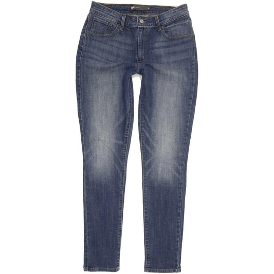 Levi's Women Blue Skinny Slim Stretch Jeans W30 L30